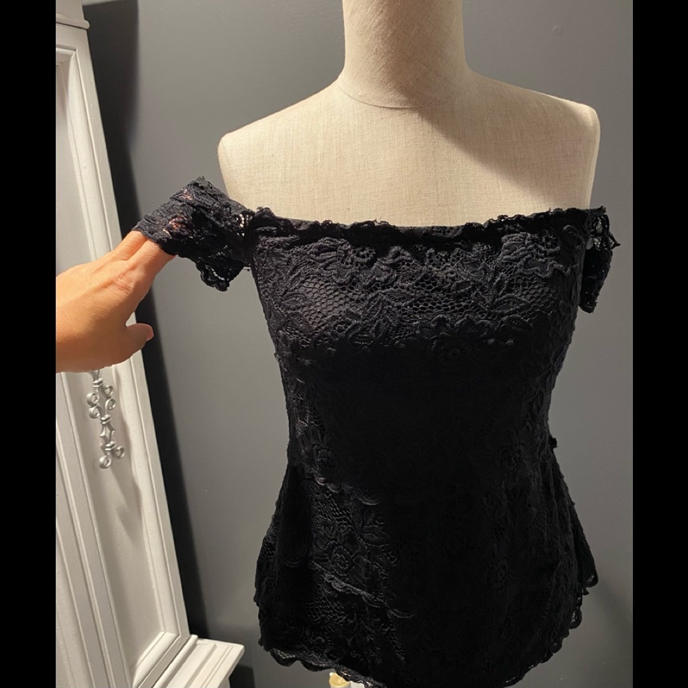 Black Lace body suit